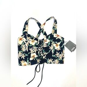 ‼️Last Chance‼️ Royal Creations x Reformation Vintage Tropical Crop Top